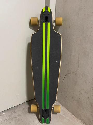 Saterno longboard skateboard, in goede staat beschikbaar voor biedingen