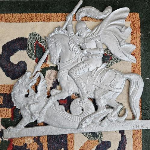 Gietijzeren Wanddecoratie, Huis en Inrichting, Woonaccessoires | Wanddecoraties, Gebruikt, Ophalen
