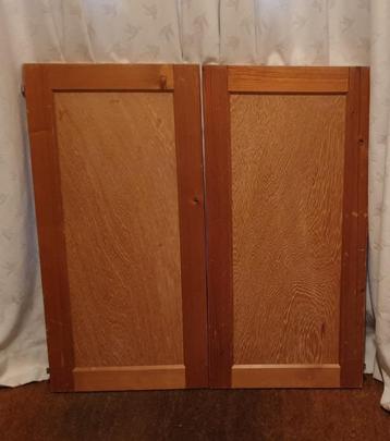 Lundia Deurtjes duo 79,5x48,8 regulier gelakt  beschikbaar voor biedingen