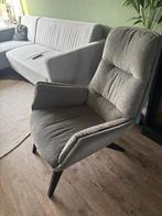 goossens fauteuil merci, Huis en Inrichting, Fauteuils, Ophalen, Hout, Gebruikt, 75 tot 100 cm