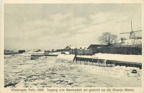 (378-317-027) Vlissingen  Ingang vm Marinedok 1929, Verzamelen, Ansichtkaarten | Nederland, Zeeland, Verzenden