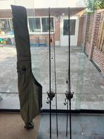 Daiwa longbow  12ft penn 8000, Gebruikt, Ophalen