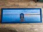 Ingelijste puzzel / Framed puzzle Blue Boat House, Ophalen, Film en Tv