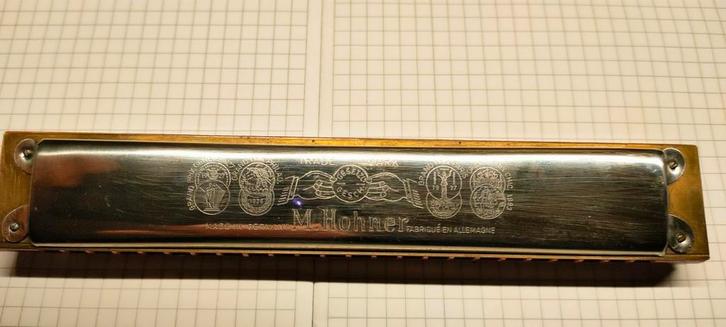 M. Hohner Orchester Bravo C Mondharmonica - Klassieker!, Muziek en Instrumenten, Blaasinstrumenten | Mondharmonica's, Gebruikt