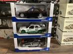 2x DTM Mercedes 190e 2.5-16 evo2 Solido 1:18, Ophalen of Verzenden, Nieuw, Auto, Solido