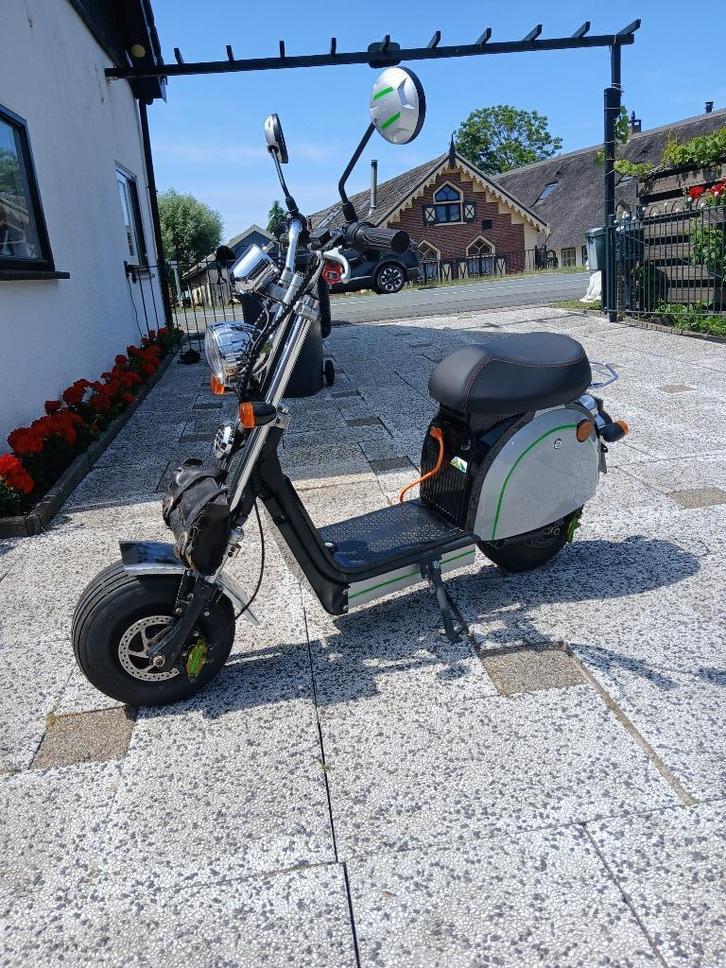 E chopper trident  b j 2020 500km 450euro ., Fietsen en Brommers, Snorfietsen en Snorscooters, Zo goed als nieuw, Overige merken