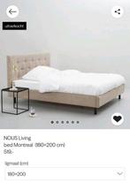 NOUS living bed + EMMA matras 180x200, Huis en Inrichting, Slaapkamer | Bedden, Ophalen, Tweepersoons, Hout, 180 cm