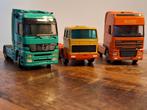 Mercedes 2x. Daf 1x, Hobby en Vrije tijd, Modelauto's | 1:50, Verzenden, Gebruikt, Bus of Vrachtwagen, Lion Toys
