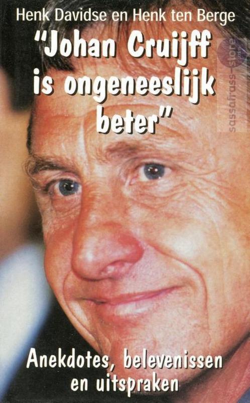 Henk Davidse, e.a. ~ Johan Cruijff is ongeneeslijk beter, Boeken, Sportboeken, Zo goed als nieuw, Balsport, Verzenden