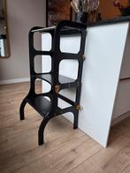 houten leertoren step 'n sit - zwart - ette tete, Ophalen, Gebruikt