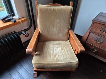 Slavonisch Eiken Fauteuil - Comfortabel & Stijlvol beschikbaar voor biedingen