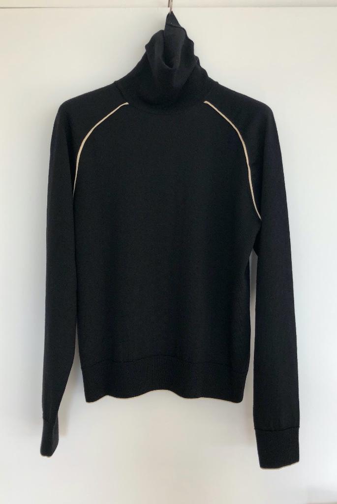 Dries van Noten zwarte wollen trui (M), Kleding | Dames, Truien en Vesten, Zo goed als nieuw, Maat 38/40 (M), Zwart, Verzenden