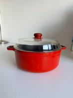 Gietijzeren pan, Huis en Inrichting, Keuken | Potten en Pannen, Ophalen, Gebruikt, Gietijzer, Koekenpan of Braadpan
