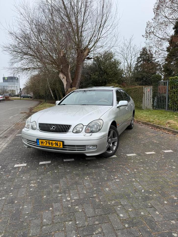 Lexus GS(-H) 430 4.3 Executive AUT 2001 Grijs, Auto's, Lexus, GS(-H), ABS, Airbags, Airconditioning, Bluetooth, Centrale vergrendeling