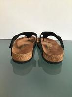 GRATIS VERZENDEN | BIRKENSTOCK Gizeh zwarte slippers 40, Slippers, Verzenden, Zwart, Zo goed als nieuw