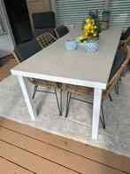 Tuintafel, Tuin en Terras, Tuintafels, Ophalen, Zo goed als nieuw, Rechthoekig, Aluminium