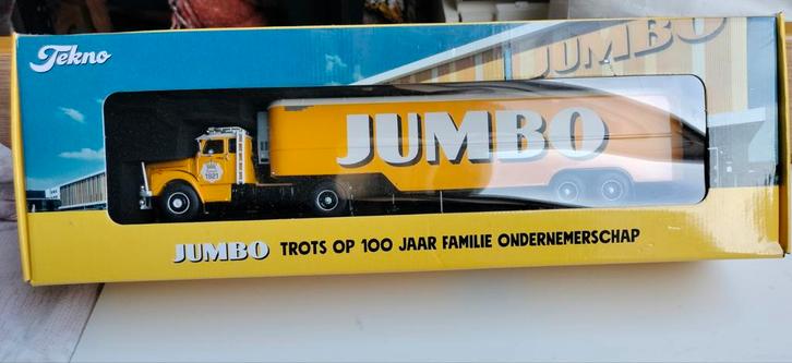 Gereserveerd Tekno Jumbo Truck Model - Limited Edition, Hobby en Vrije tijd, Modelbouw | Auto's en Voertuigen, Nieuw, Truck, 1:50 of kleiner
