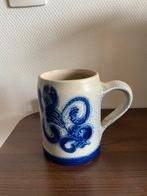 Antieke bier pul met opdruk, Antiek en Kunst, Antiek | Keramiek en Aardewerk, Ophalen of Verzenden