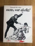 Softcover: Leonard de Vries- Mens wat akelig, Boeken, Ophalen of Verzenden, Nederland
