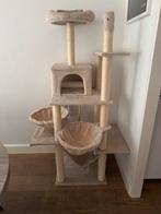 Krabpaal katten beige 1,60 hoog 90 cm breed., Dieren en Toebehoren, Ophalen, Gebruikt, Krabpaal