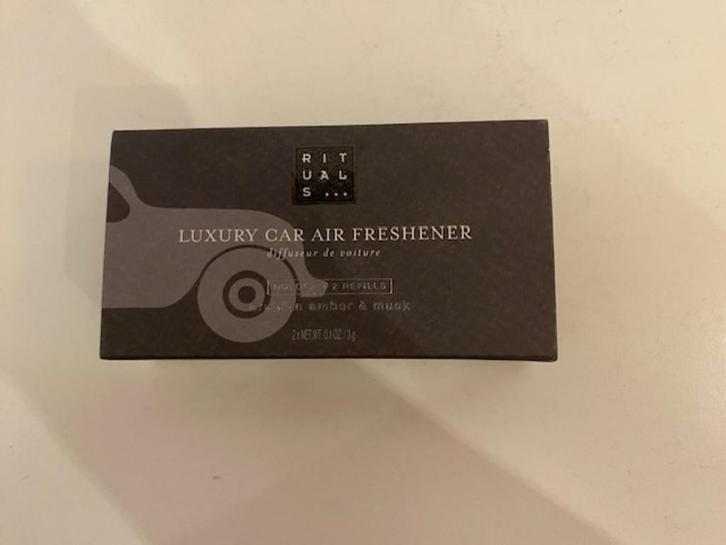 Rituals Arabian Amber Musk autoparfum car perfume auto parfu, Huis en Inrichting, Woonaccessoires | Kandelaars en Kaarsen, Nieuw