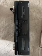 Philips FC731 Dubbel Cassettedeck, Ophalen of Verzenden, Dubbel, Philips, Auto-reverse