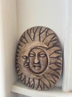 Decoratie muur zon en maan, Ophalen of Verzenden, Gebruikt