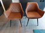 2 Eetkamerstoelen gratis, Huis en Inrichting, Stoelen, Ophalen, Overige materialen, Gebruikt, Twee