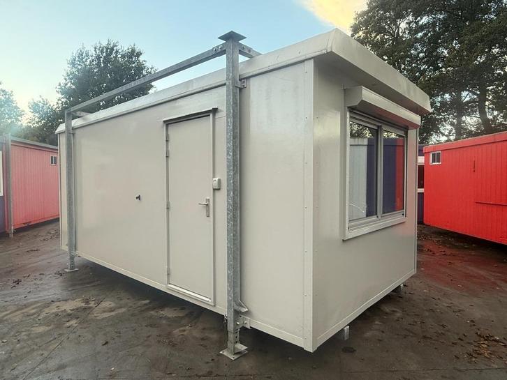 Mooie kantoorunit bouwkeet keet unit 63, Zakelijke goederen, Machines en Bouw | Keten en Containers, Ophalen of Verzenden