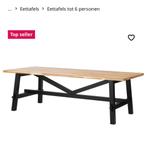 Eettafel Skogsta Ikea, Ophalen, 200 cm of meer, 50 tot 100 cm, Vijf personen of meer
