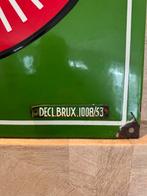 Orgineel emaille reclamebord van SINGER, Ophalen of Verzenden, Gebruikt, Reclamebord