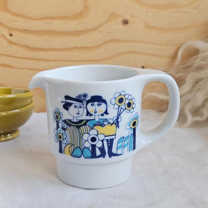 Mosa Maastricht Jeff Schijns roomkannetje, Antiek en Kunst, Antiek | Servies los, Ophalen of Verzenden