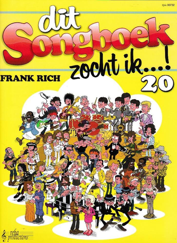 Dit Songboek zocht ik deel 20 Frank Rich nieuwstaat, Muziek en Instrumenten, Bladmuziek, Zo goed als nieuw, Artiest of Componist