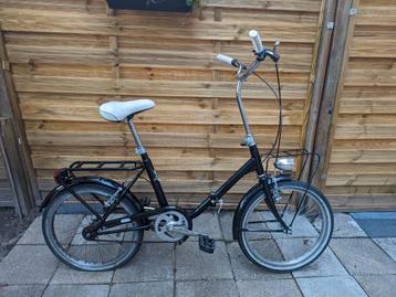 Zwarte Vouwfiets (in goede staat) beschikbaar voor biedingen
