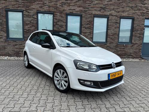 Volkswagen Polo STYLE 1.2 WIT 2011 Airco Pano Stoelverw, Auto's, Volkswagen, Bedrijf, Polo, ABS, Airbags, Airconditioning, Alarm
