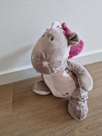 Knuffel Noukie's draak dragon tidou pink girl roze K9340, Ophalen of Verzenden, Zo goed als nieuw, Overige typen