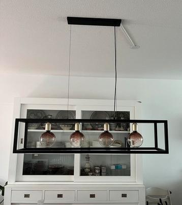 Hanglamp industrieel zwart beschikbaar voor biedingen