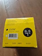 Nieuwe Infraroodlamp 150W R125 E27, Huis en Inrichting, Ophalen of Verzenden, Nieuw, Minder dan 50 cm