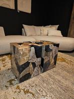 Versteend houten salon tafel petrified wood, 50 tot 100 cm, Nieuw, Minder dan 50 cm, 50 tot 100 cm