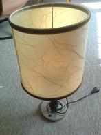 art deco lamp52h kap diam24cm chr voet24cm v, Ophalen of Verzenden, Minder dan 50 cm