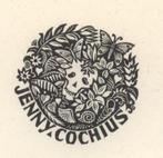 1771 Ex Libris Nederland : Thijs Mauve, 1958, Antiek en Kunst, Kunst | Etsen en Gravures, Verzenden