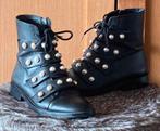 Stoere laarsjes met pareltjes & gratis legging, Lage of Enkellaarzen, Ophalen of Verzenden, Zo goed als nieuw, Zara