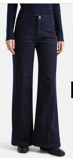 1x gedragen donkerbl. jeans United Colors of Benetton 42-44, Ophalen of Verzenden, Zo goed als nieuw, Blauw, W33 - W36 (confectie 42/44)