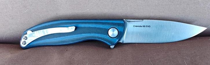 Prachtig Cronidur 30 Evo zakmes, Caravans en Kamperen, Kampeergereedschap, Zo goed als nieuw, Ophalen of Verzenden