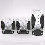 Tenzo-R Racing Sport Pedalen set Zilver/Carbon look, Ophalen of Verzenden