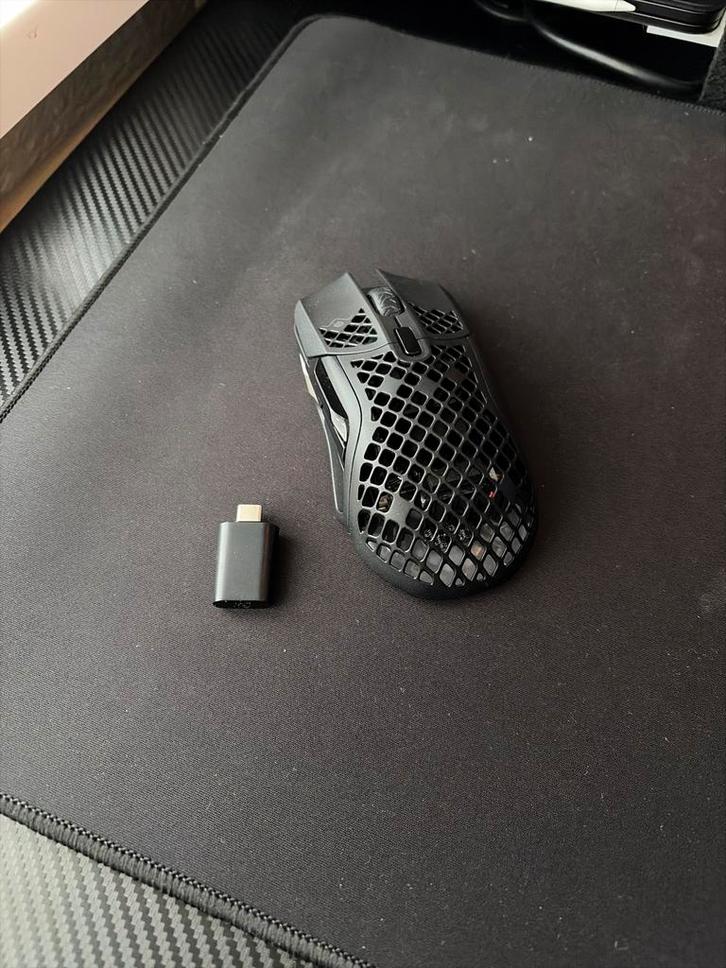 Steelseries Aerox 5 Wireless Gaming Muis, Computers en Software, Muizen, Zo goed als nieuw, Muis, Rechtshandig, Draadloos, Gaming muis