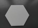 Hexagon wand- of vloer-tegels wit, Doe-het-zelf en Verbouw, Tegels, Minder dan 5 m², Keramiek, 20 tot 40 cm, Zo goed als nieuw