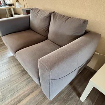 2 zits bank bruin/grijs ikea beschikbaar voor biedingen