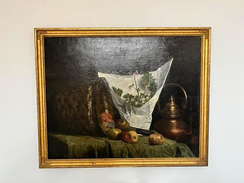 Oud schilderij / stilleven van Franck Cinot, Antiek en Kunst, Kunst | Schilderijen | Klassiek, Ophalen
