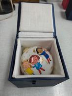 Vintage glazen kerstbal van Unicef, Diversen, Ophalen, Gebruikt